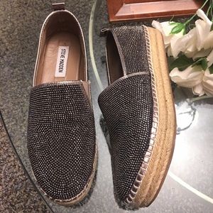 Steve Madden studded espadrille sneakers